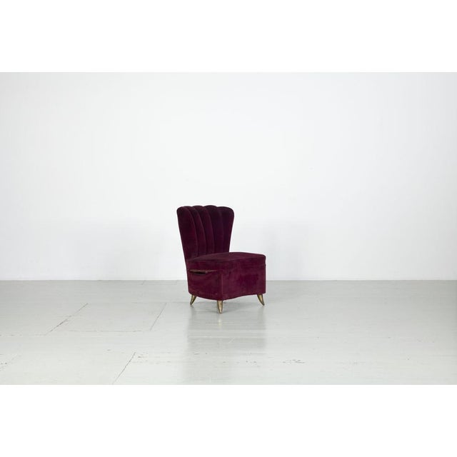 Sofa and Armchairs attributed to Isa Bergamo, 1950s, Set of 5 For Sale - Image 11 of 18