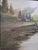 1940s Large Vintage Dutch Landscape Oil Painting Early 1900s For Sale - Image 5 of 8