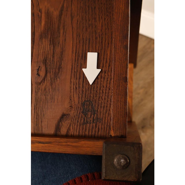 Gustav Stickley Arts And Crafts Oak Umbrella Stand model #54 For Sale - Image 14 of 18
