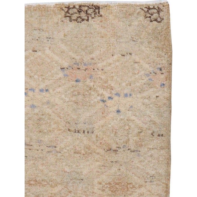 Rustic Galerie Shabab Collection Mid-20th Century Turkish Anatolian Square Rug For Sale - Image 3 of 8