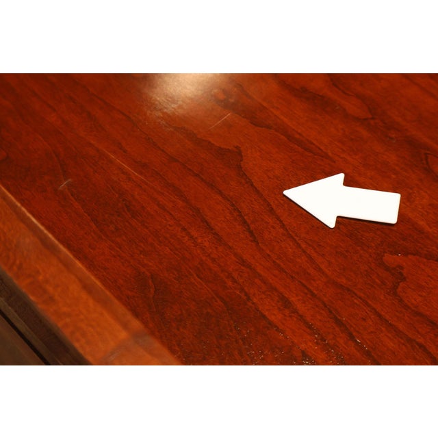 Stickley Mission Collection Cherry Seven Drawer Low Dresser For Sale - Image 17 of 18
