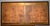 Dynamic six individual signed suibokuga ink paintings on paper mounted onto a six panel wood frame screen of Chinese...