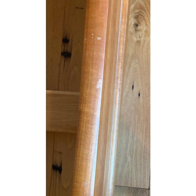 Stickley LaRochelle Queen Sleigh Bed; Solid Cherry; Stickley Marking; Discontinued; Highly Collectible For Sale - Image 10 of 15