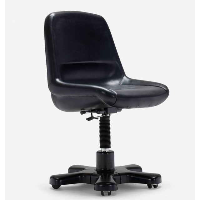 Mid-Century Modern Angelo Mangiarotti “Comput” Desk Chair for Skipper, Italy, 1979 For Sale - Image 3 of 6