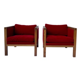 Mid Century Modern Metropolitan Chairs - a Pair For Sale