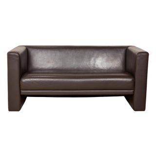 Visavis Two-Seater Sofa in Leather from Brühl For Sale