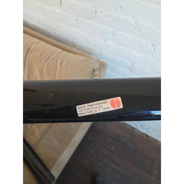 70s Knoll Sling Chair by Hannah & Morrison For Sale - Image 12 of 13