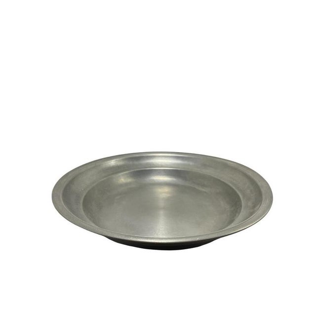 Mid-Century Swedish Pewter Bowl or Centerpiece from Schreuder & Olsson, 1975 For Sale - Image 3 of 6