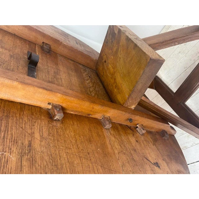 Dutch Oak Tilt Top Table, 19th Century For Sale - Image 16 of 18