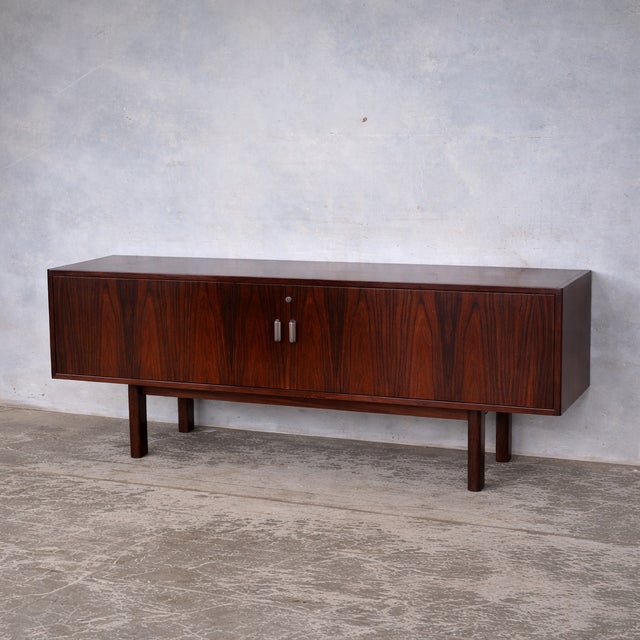 Vintage Danish Rosewood Sideboard by Arne Vodder for Sibast, 1960s For Sale - Image 10 of 10
