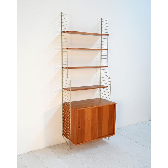 String Bookcase by Nisse Strinning, 1950s For Sale - Image 4 of 10