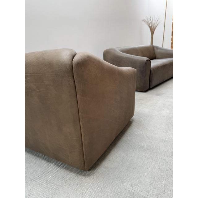 Vintage Swiss DS-47 Chair in Buffalo Leather from De Sede, 1970s For Sale - Image 9 of 12