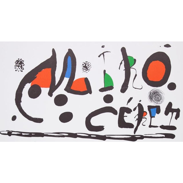 Joan Miro, Surreal Animal, Lithograph For Sale - Image 4 of 5