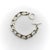 This unusual take on a curb link bracelet is made by Gucci circa the 1980’s. The curb link is both elongated and squared...