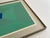 Josef Albers Vintage 1971 Limited Edition Hand Signed " P-Blue " Framed Mid Century Modernist Exhibition Silkscreen Print For Sale - Image 13 of 18