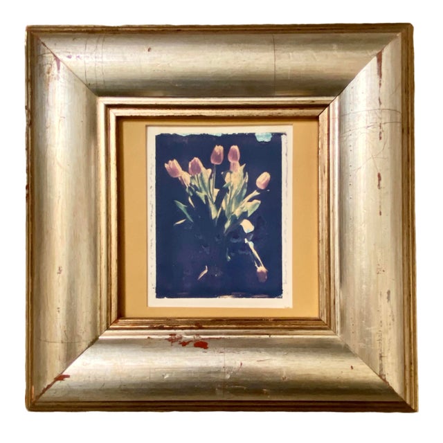 Original Framed Photograph by Waco Moore in Silver Gilt Frame For Sale