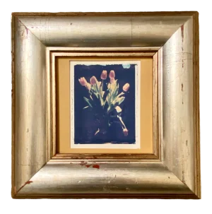 Original Framed Photograph by Waco Moore in Silver Gilt Frame