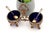 Pearlescent Silver Salt and Pepper Shakers with Cutouts, Set of 4 For Sale - Image 3 of 6