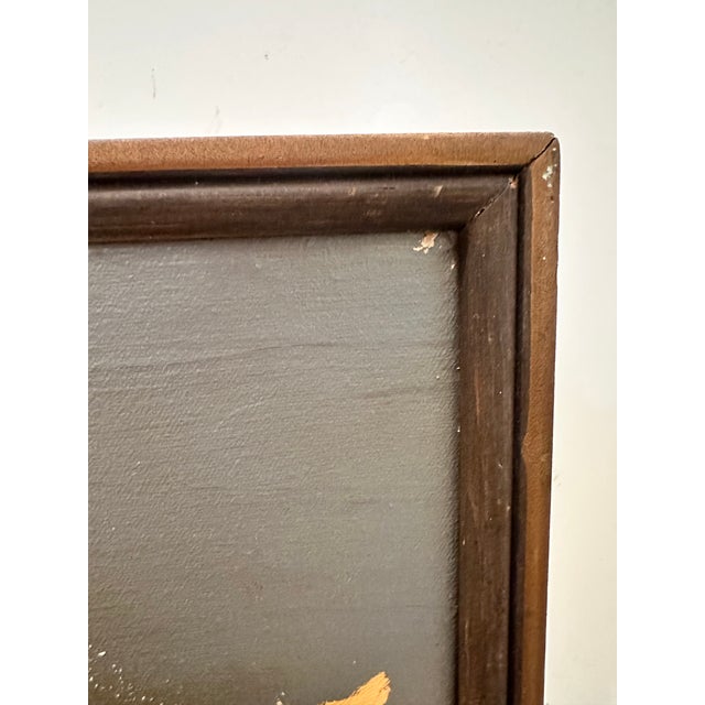 Paint Mid-Century Abstract Painting For Sale - Image 7 of 12