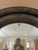 Monumental Dark Grey Chunky Round Mirror by Julian Chichester For Sale In Philadelphia - Image 6 of 10