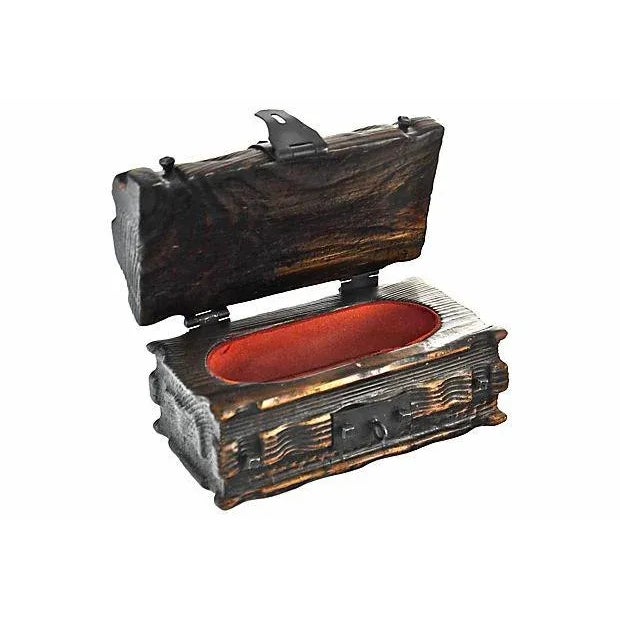 Nautical Wood Dome Lid Box For Sale - Image 3 of 6