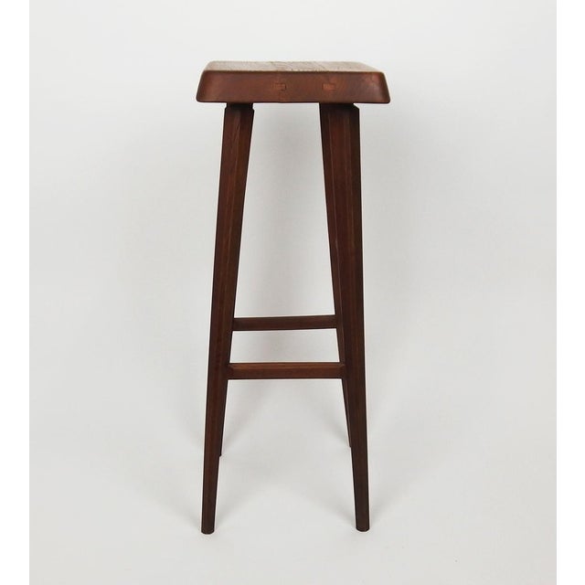 Mid-Century Modern S 01 Bar Stool by Pierre Chapo, 1960s For Sale - Image 3 of 11
