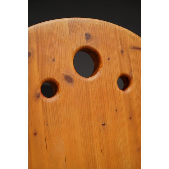 Scandinavian Rocking Chair in Pine For Sale - Image 9 of 18