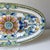 Mid 20th Century Mid 20th Century Italian Majolica Floral Daisy Oval Decorative Plate For Sale - Image 5 of 5