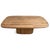 Outdoor Teak Rounded Pedestal Dining Table For Sale - Image 10 of 12