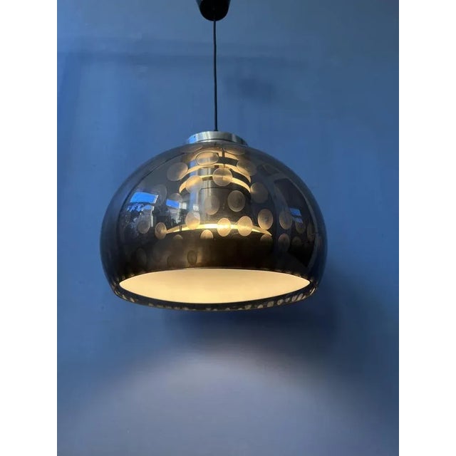 Space Age Mushroom Pendant Lamp by Herda, 1970s For Sale - Image 3 of 11