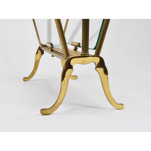 Neoclassical Magazine Rack from Maison Jansen, France, 1950s For Sale - Image 18 of 18
