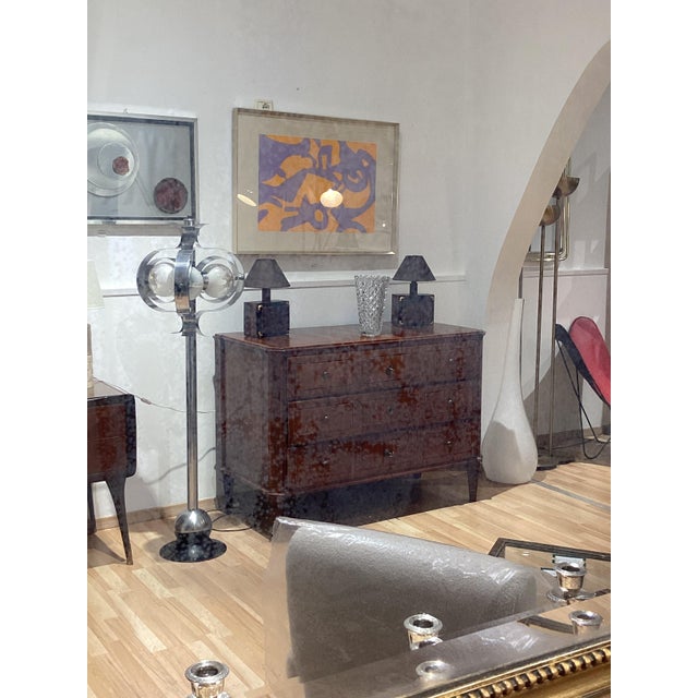 Antique French Gilded Wood Mirror, 1800s For Sale - Image 13 of 15