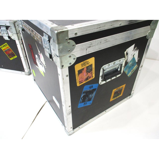 Rock and Roll Coffee and Side Table Road Cases 2pcs. For Sale - Image 14 of 16