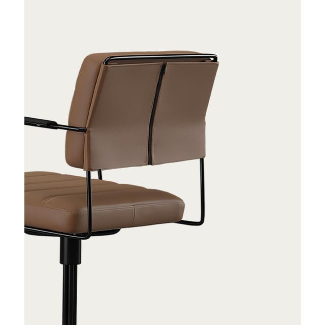 Not Yet Made - Made To Order Time Chair in Black and Umber by Henrik Tengler for OneCollection For Sale - Image 5 of 12