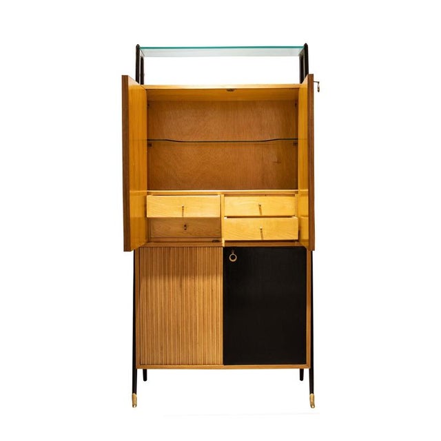 Mid-Century Modern Bar Cabinet by Ico Parisi, 1950 For Sale - Image 6 of 15