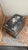 Antique Victorian Papier Mache Tea Caddy Mother of Pearl Inlay Black Lacquer Box Cut Crystal Mixing Bowl 19th Century For Sale - Image 4 of 17
