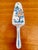 Vintage French Porcelain, Pastry Platter and Cake Lifters by Gien, 1930s, Set of 3 For Sale - Image 18 of 18