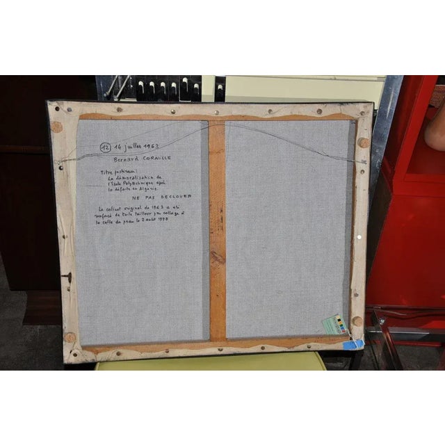 Textile “The Polytechnique Students” French Painting For Sale - Image 7 of 7