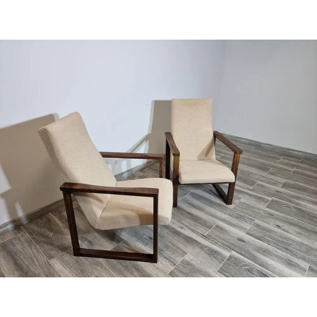 Set of Vintage Armchairs from Ton For Sale - Image 3 of 12