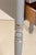 French Country Two-Drawer Painted Distressed Table For Sale - Image 4 of 8