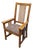 Nichols & Stone Quarter Sawn Oak Mission Style Arts & Crafts Dining Arm Chair 4033-0460 / 796-4014 For Sale