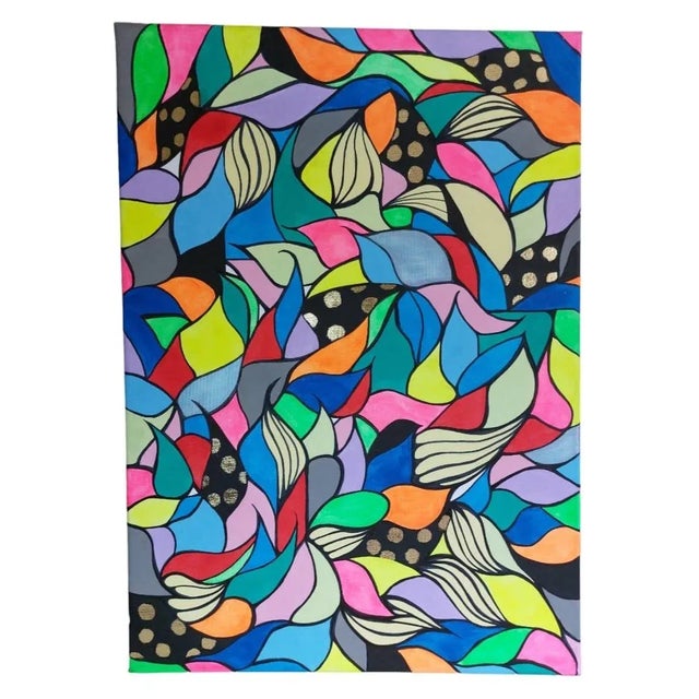 Priscilla Bilijam, Sills Resumé, 2024, Acrylic on Canvas For Sale - Image 6 of 9