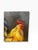 Vintage Oil on Canvas Rooster Painting Signed by Artist For Sale - Image 6 of 9