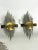 Mid-Century Modern Mid-Century Gilded Metal Sconces, Italy, 1950s, Set of 3 For Sale - Image 3 of 12
