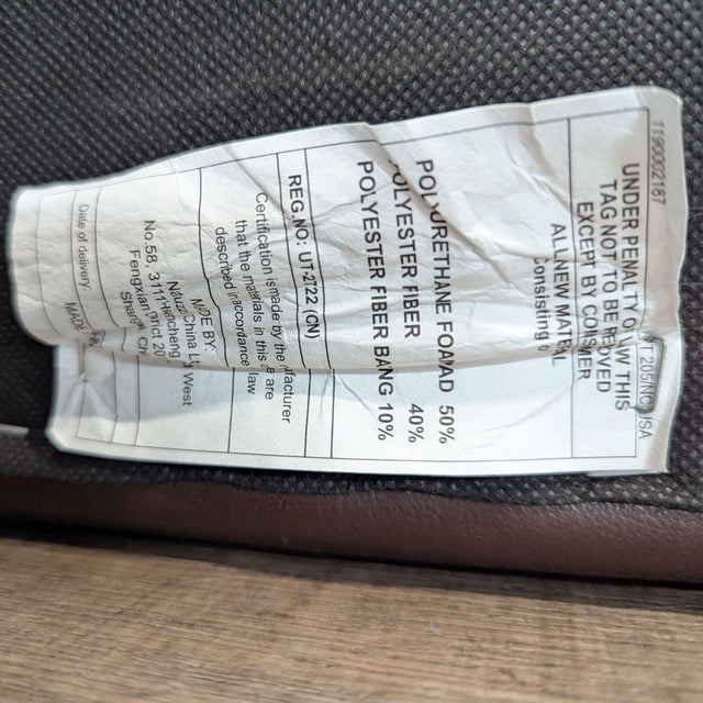 Natuzzi Classic Leather 3-Seat Sofa For Sale - Image 9 of 9