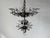 70's Vintage Italian Venini Triedri Clear Murano Glass Chandelier For Sale - Image 9 of 12