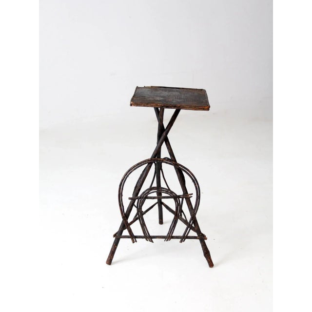 Antique Adirondack Twig Table For Sale - Image 9 of 14