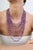 Handcrafted 116 Ct Natural Amethyst Beaded Necklace 26 Inch - February Birthstone For Sale - Image 11 of 14