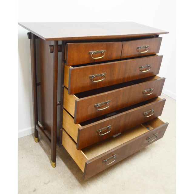 Brown Baker Furniture Chest of Drawers For Sale - Image 8 of 12