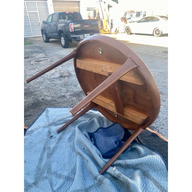 1960s Danish Teak Dining Table Designed by Ib Kofod-Larsen for Faarup . For Sale - Image 11 of 12